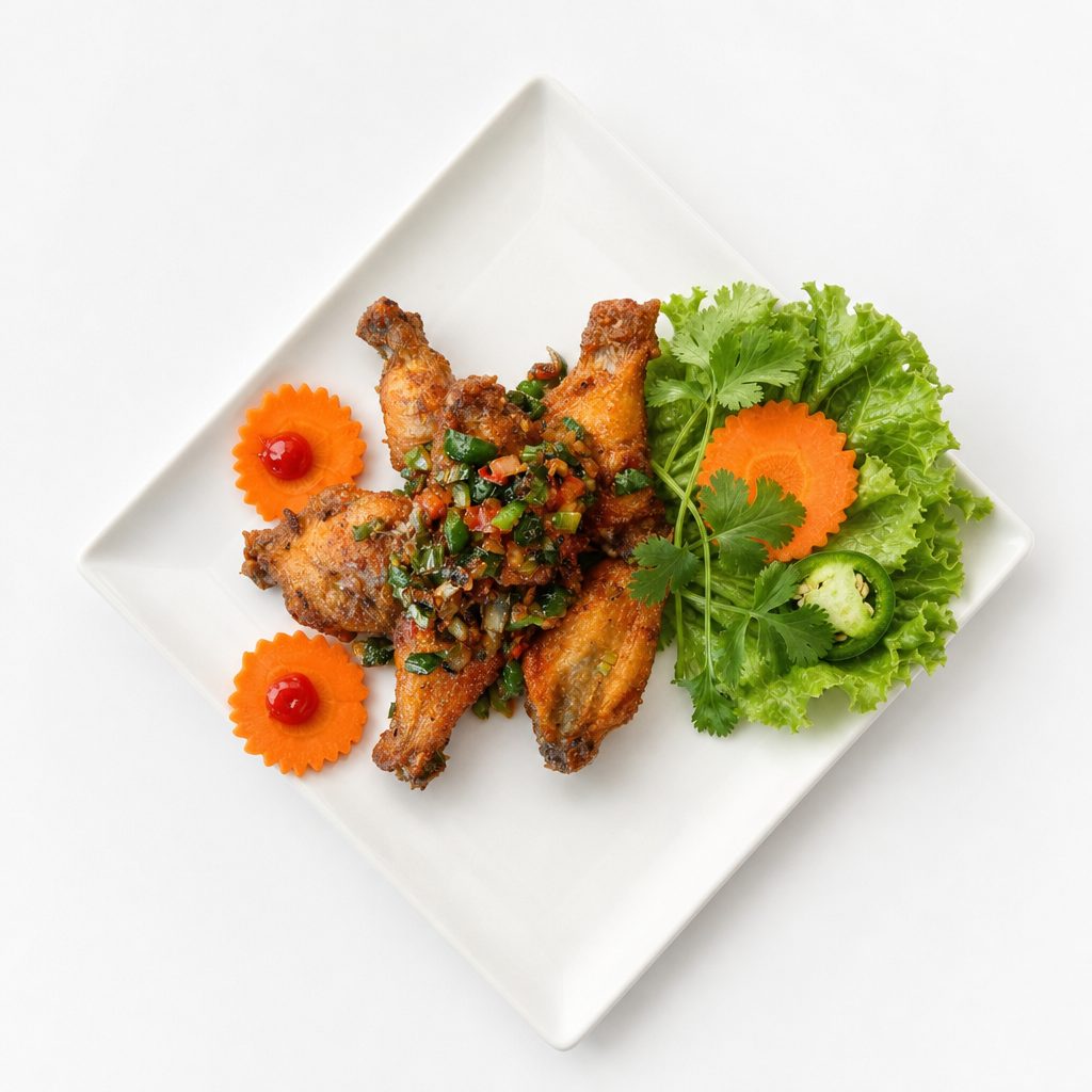 A9. Golden's Crispy Chicken Wings - Canh Gà Chiên.