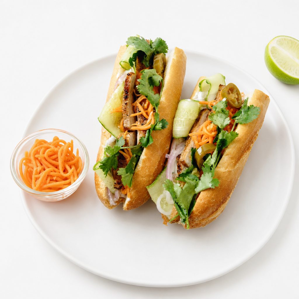 A18. Evergreen's Sandwich - Bánh Mì.