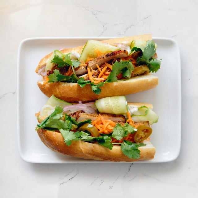 A18. Evergreen's Sandwich - Bánh Mì.