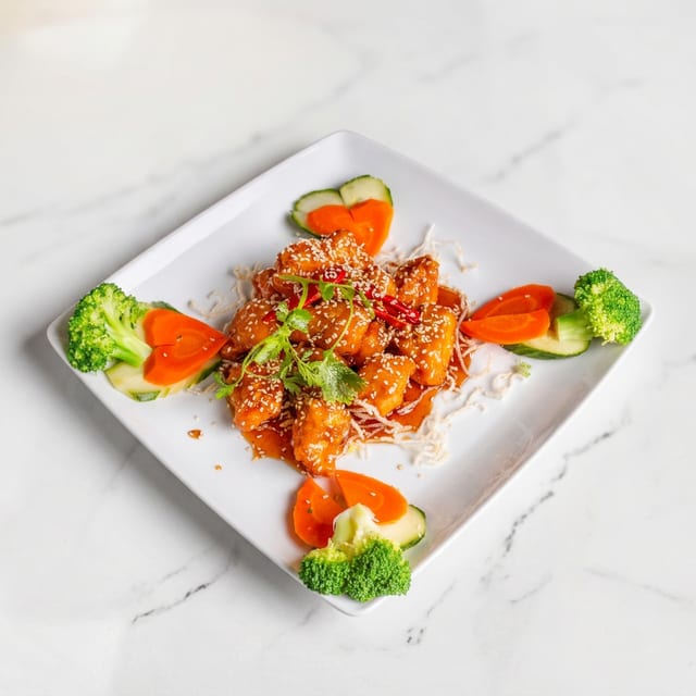 S1. Sesame Chicken - Gà Mè.